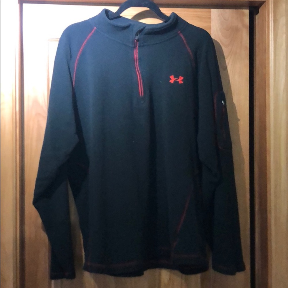 Under armour fleece quarter zip pullover